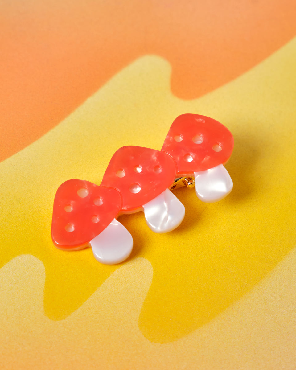 Mushroom Hair Clip Crush