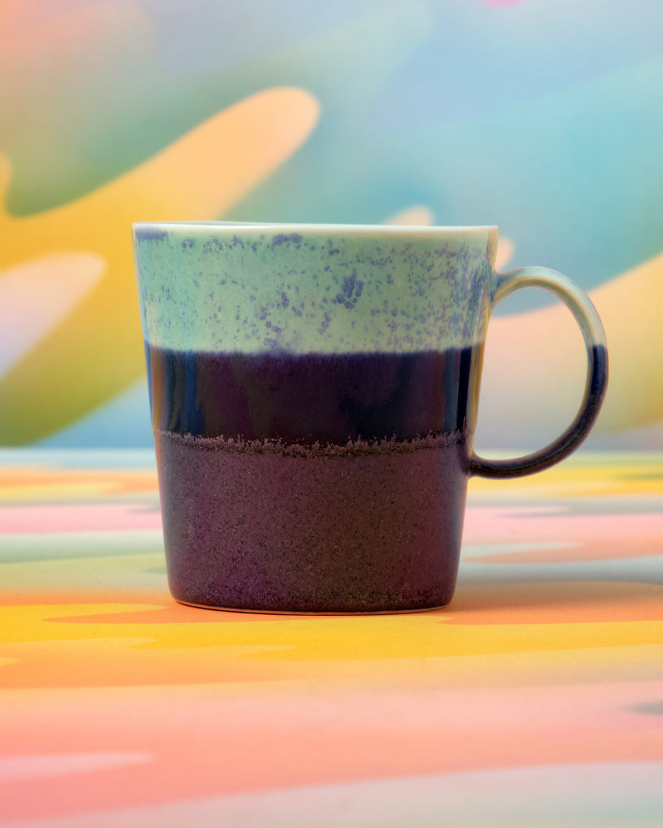 Espreso Cup Double Aqua & Indigo Crush