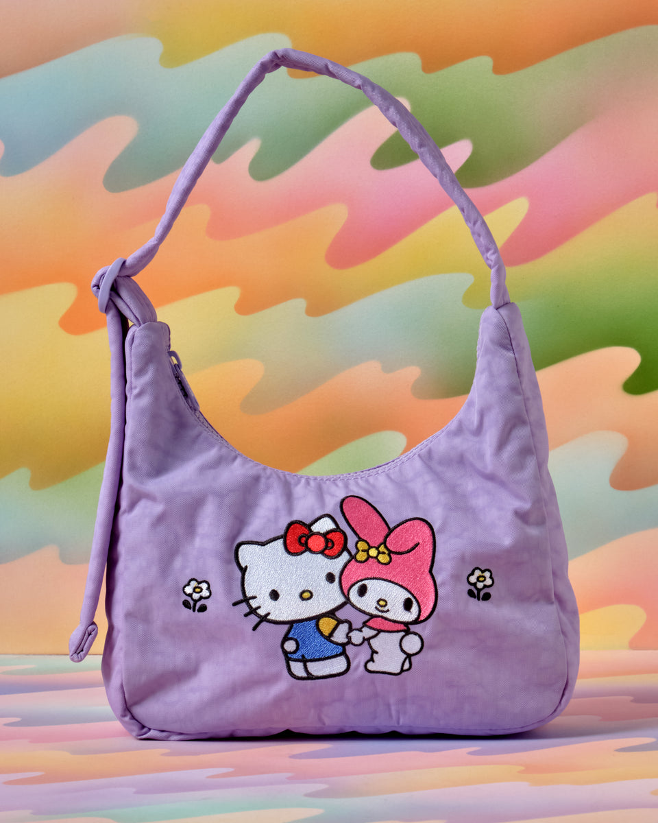 Mini Nylon Shoulder Bag - Hello Kitty & My Melody – Crush