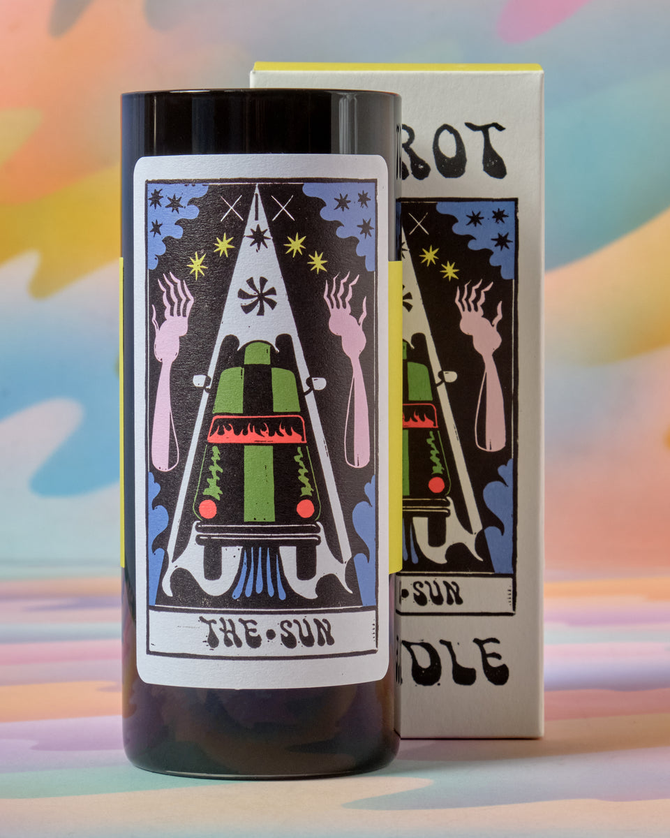 Tarot the Sun Candle – Crush