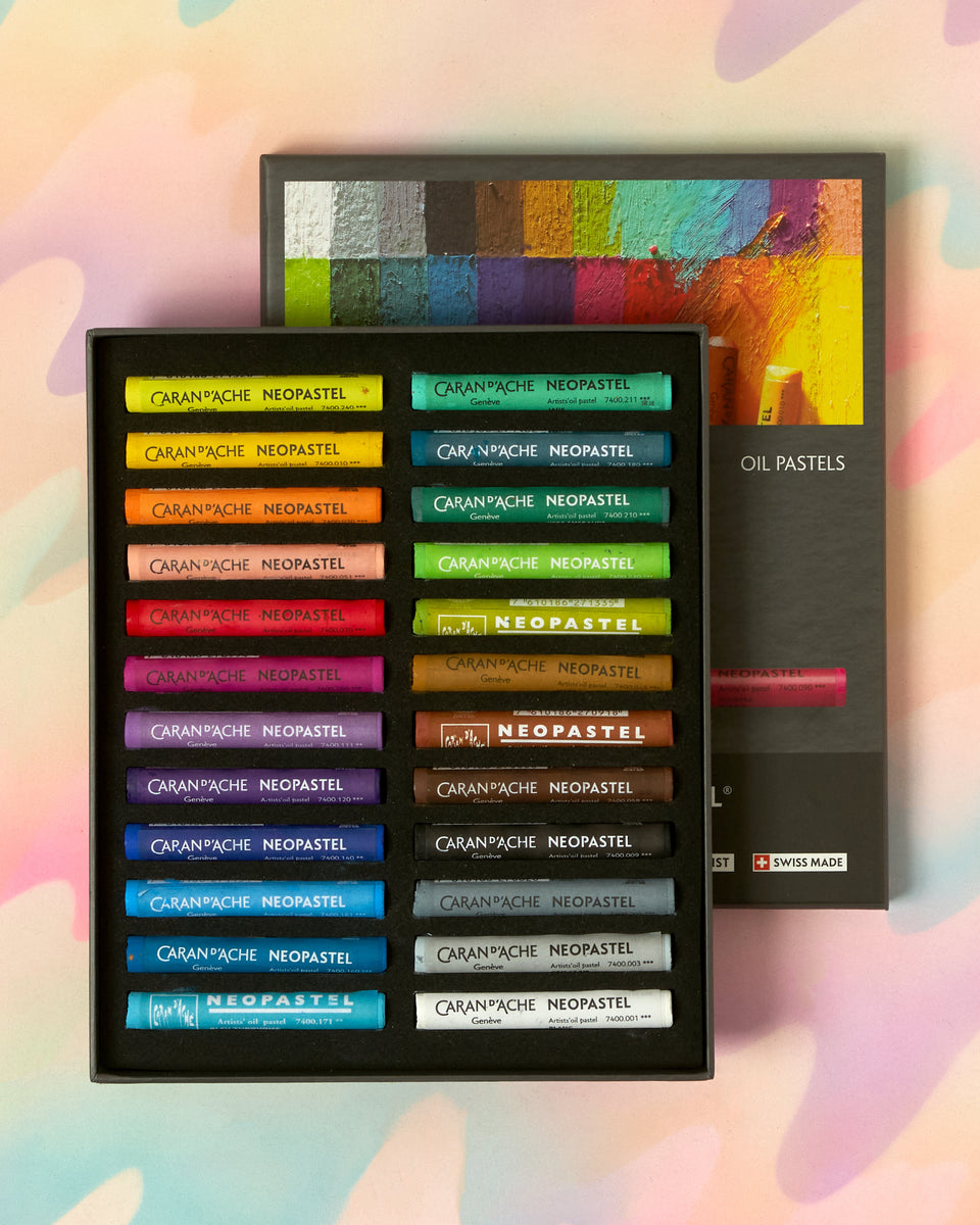 Caran d'Ache Neopastel Set of 24 – Crush