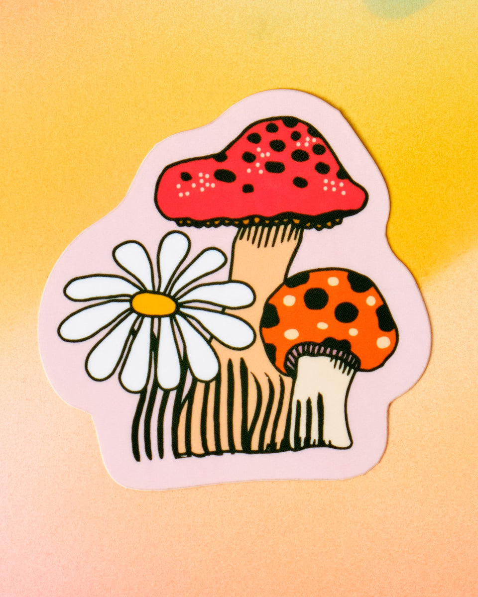 Champignon Fractal individuel – @ StickerApp Shop