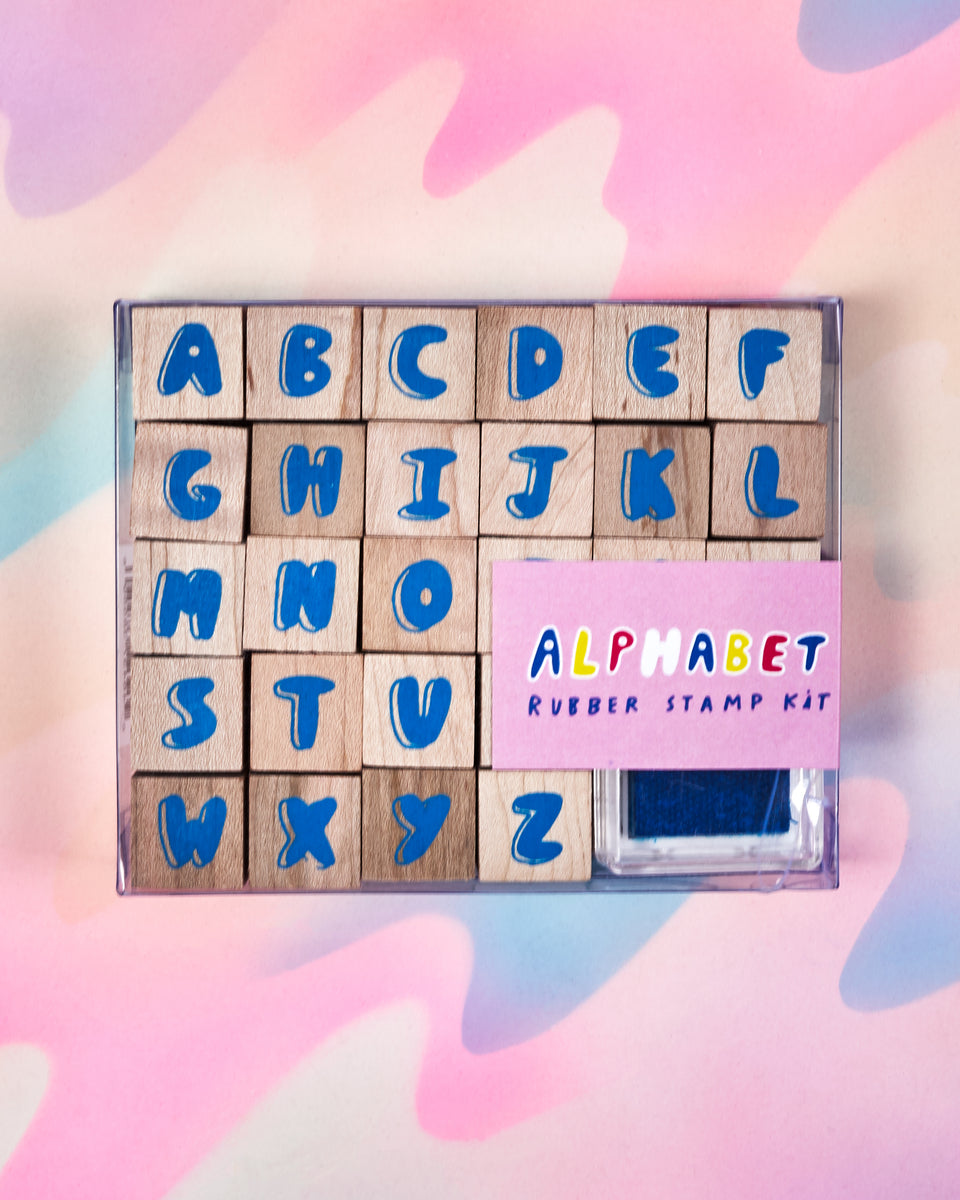 Alphabet Stamp Kit – Crush