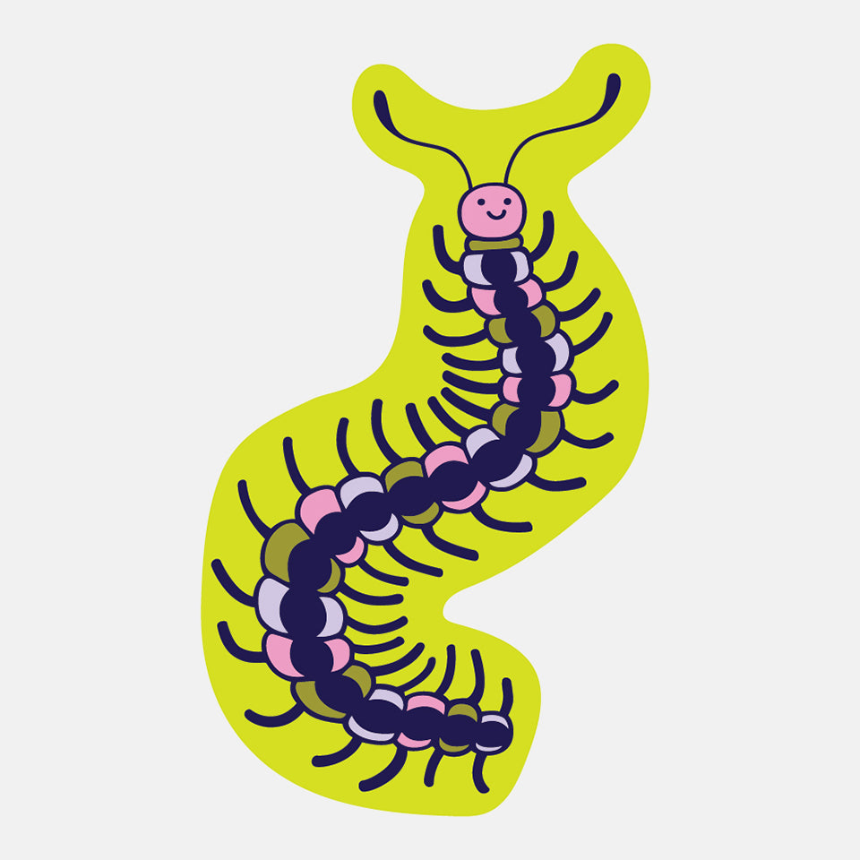 Centipede Sticker – Crush