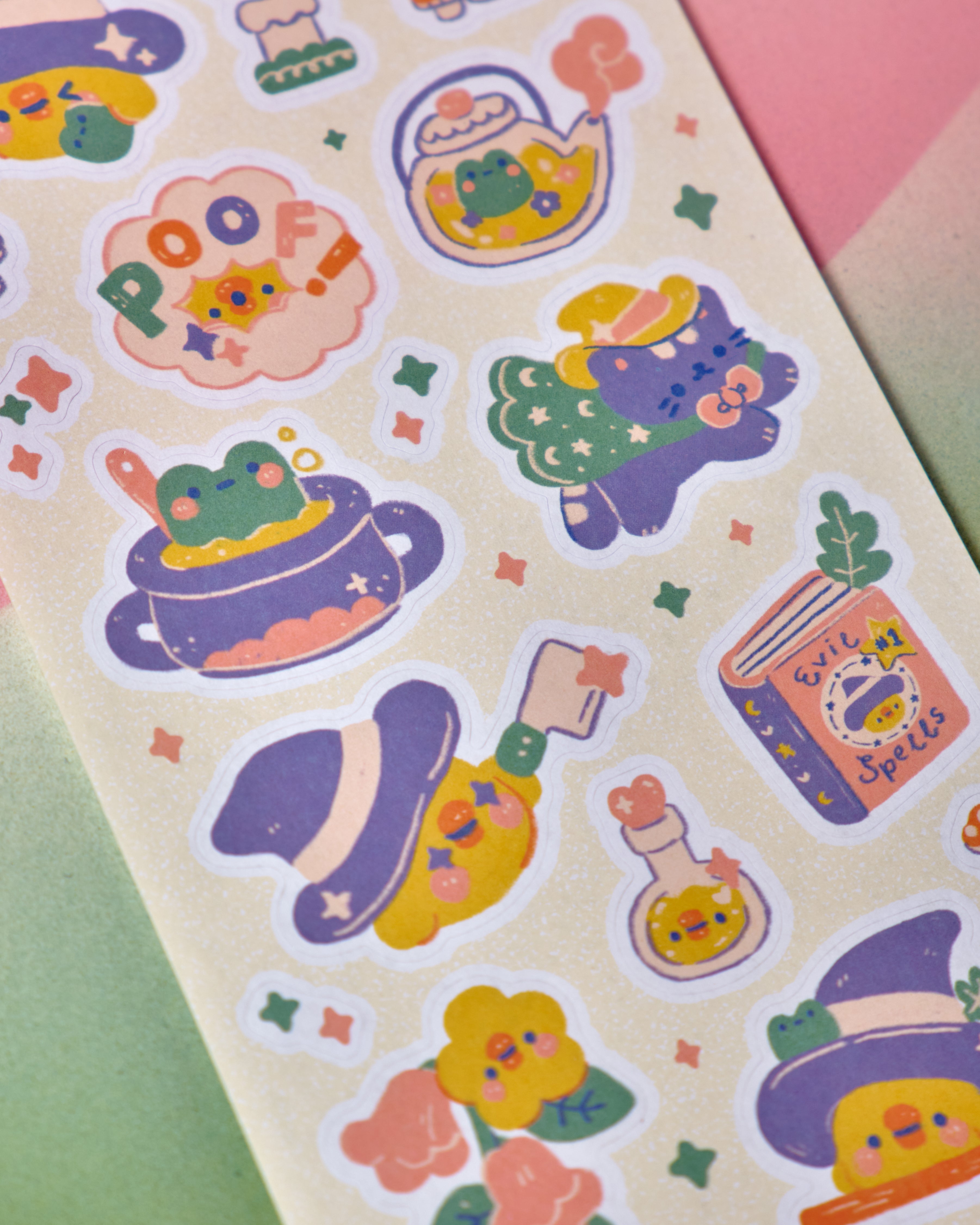 Making Magic Stickers – Crush