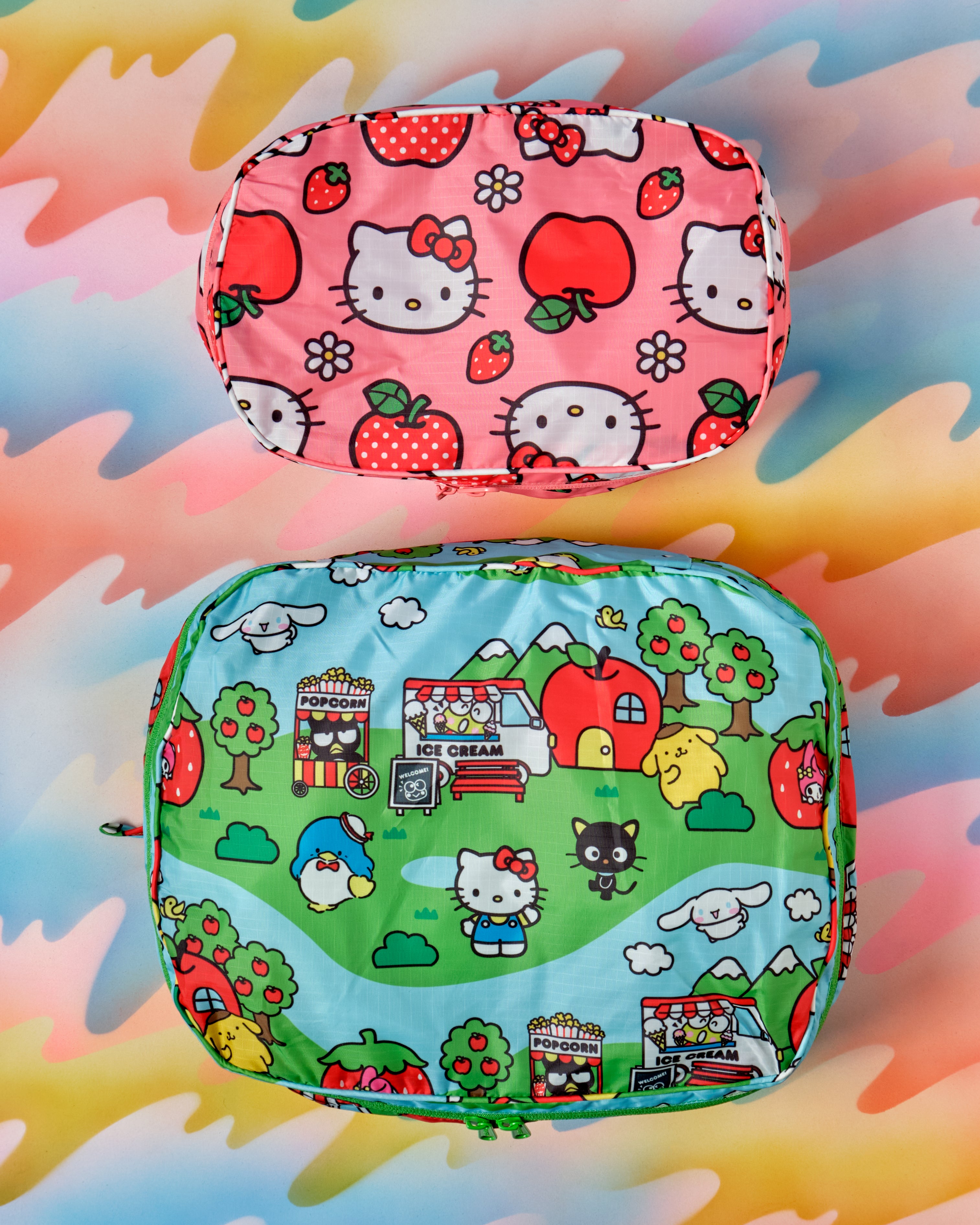 Hello Kitty and Friends Packing Cube Set of 2 – Crush