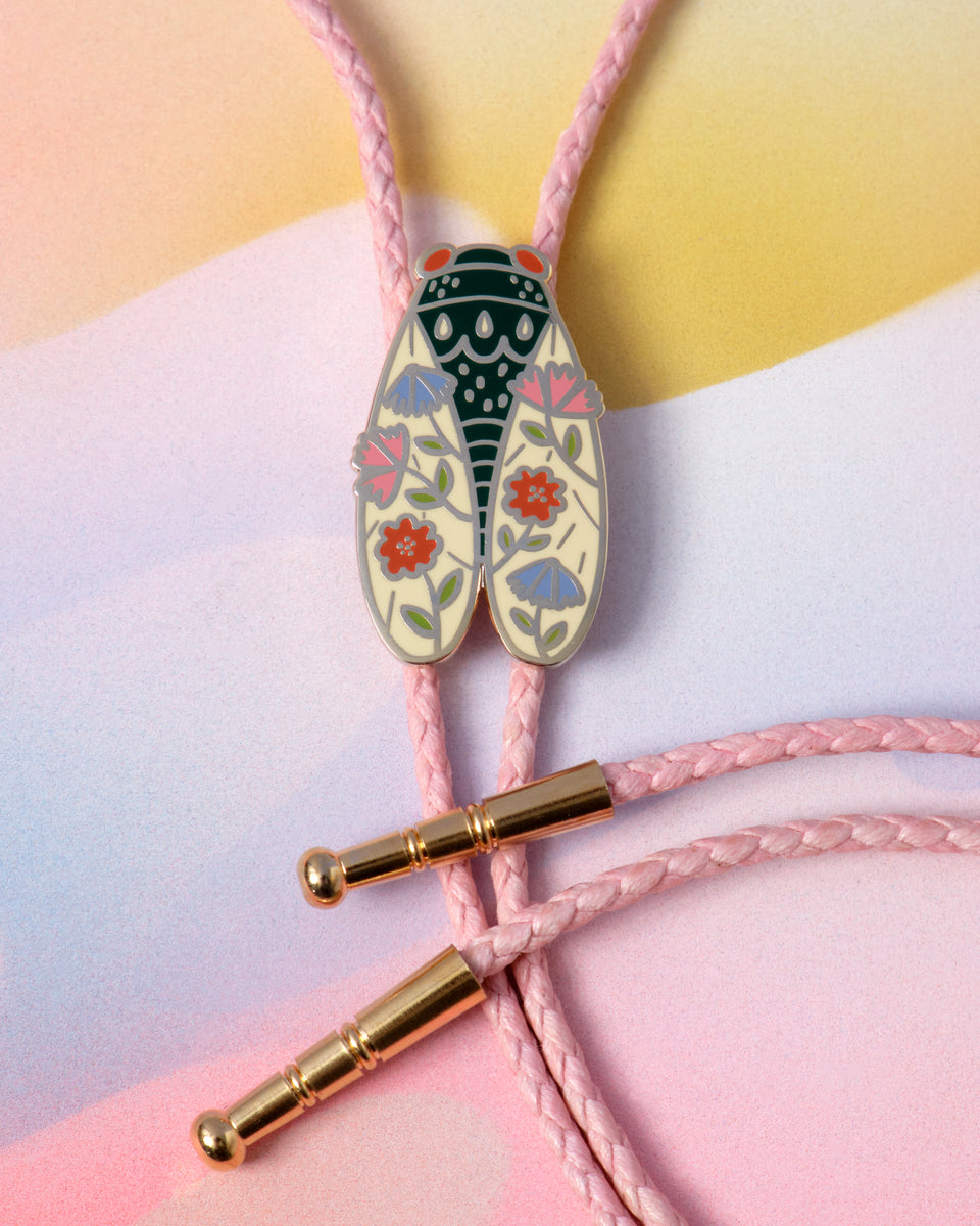 New! Chicota Bolo Tie / HOT PINK main image 1