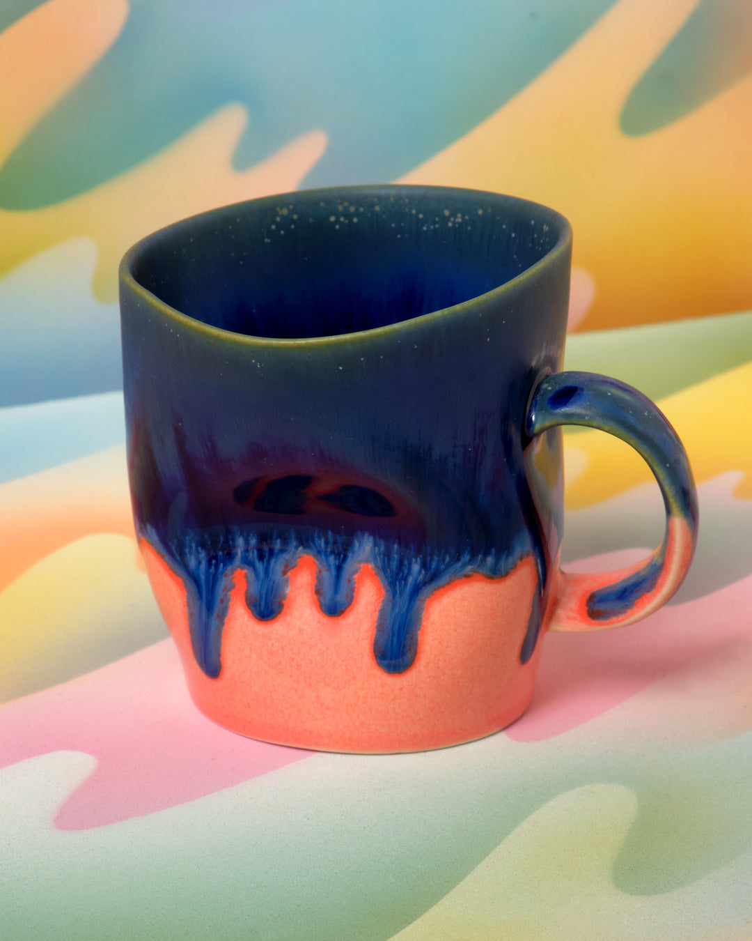 Mug Distortion - Blue & Orange – Crush