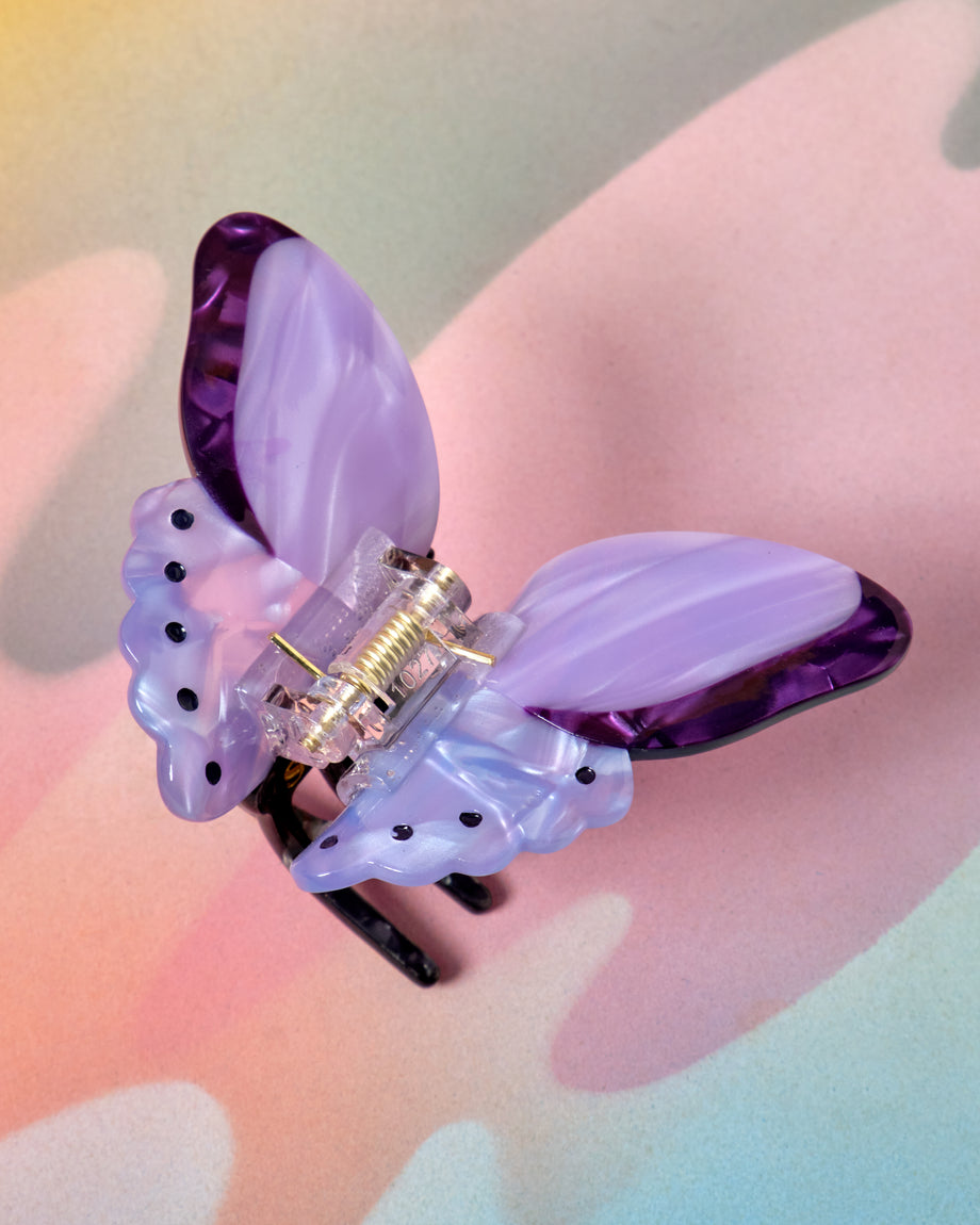 Purple Butterfly Hair Claw – Crush