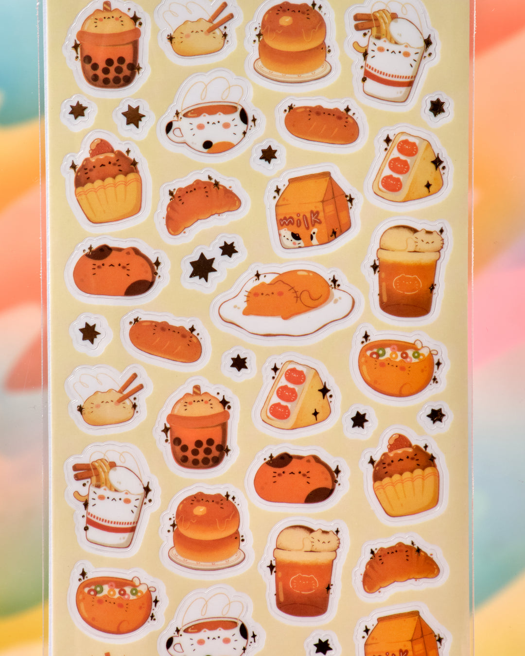 Cat Cafe Menu Stickers – Crush