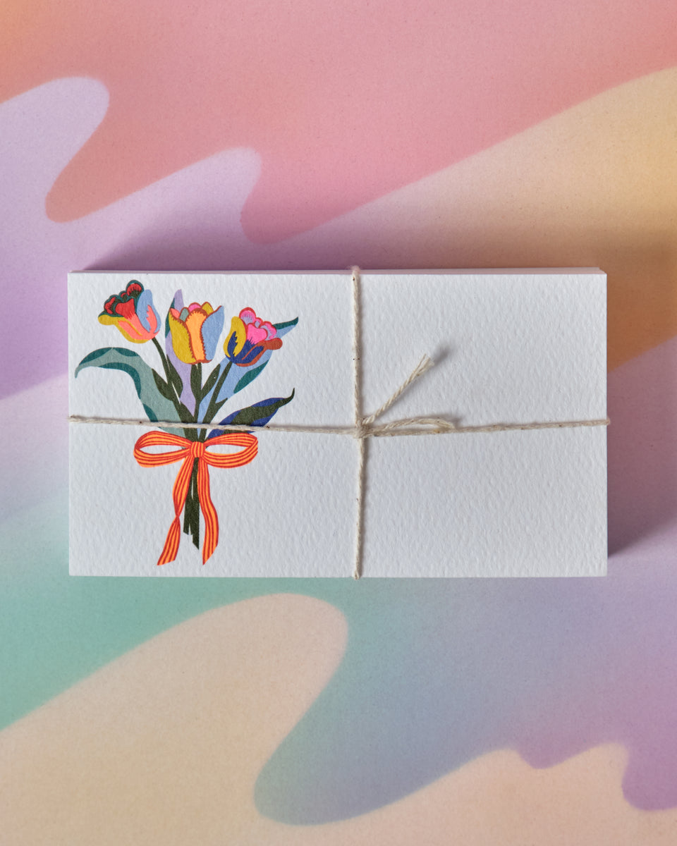 Tulip Bouquet Mini Notes - Pack of 48 – Crush