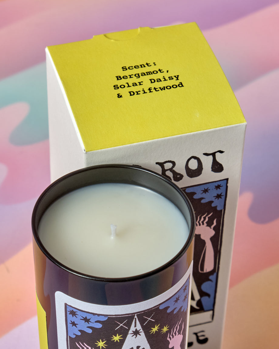 Tarot the Sun Candle – Crush