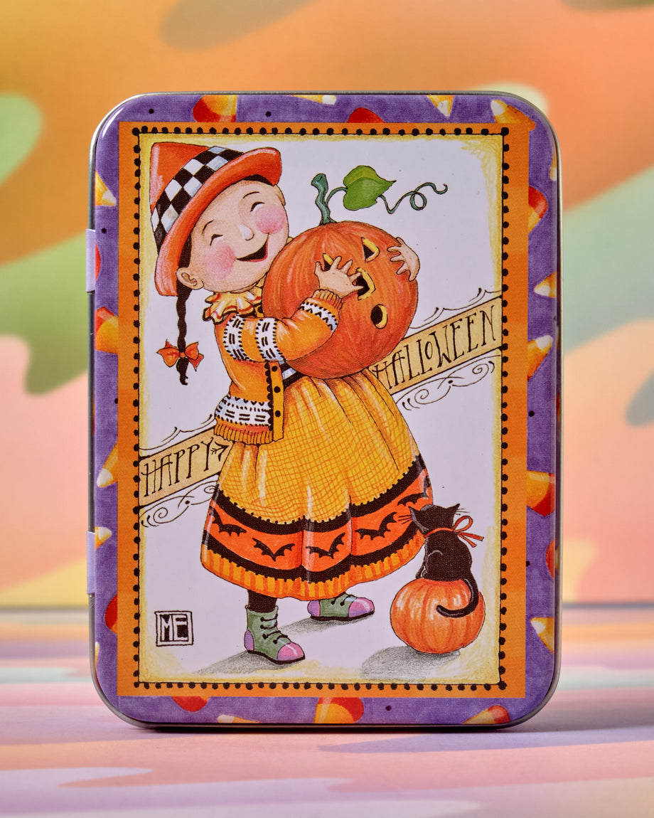 Cache-théière Fait Main Mary Engelbreit - Récolte Automne - Orange/Marron - 11x10