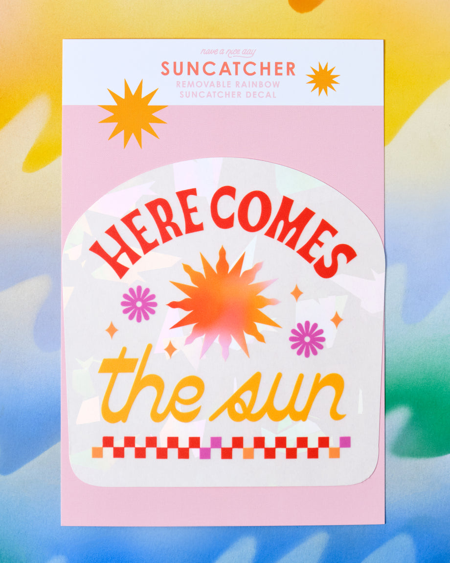 Have a Nice Day Suncatcher Decal —