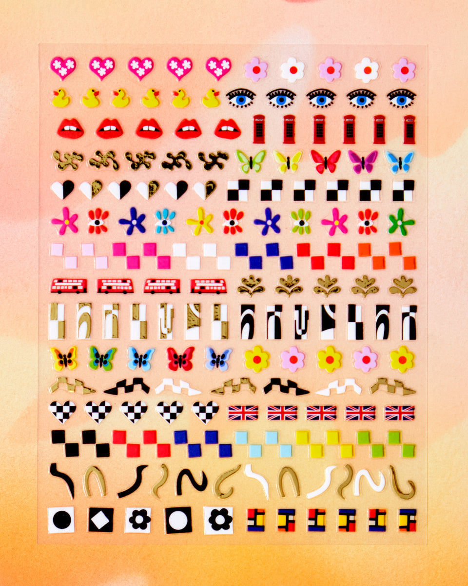 Mod Nail Art Stickers – Crush