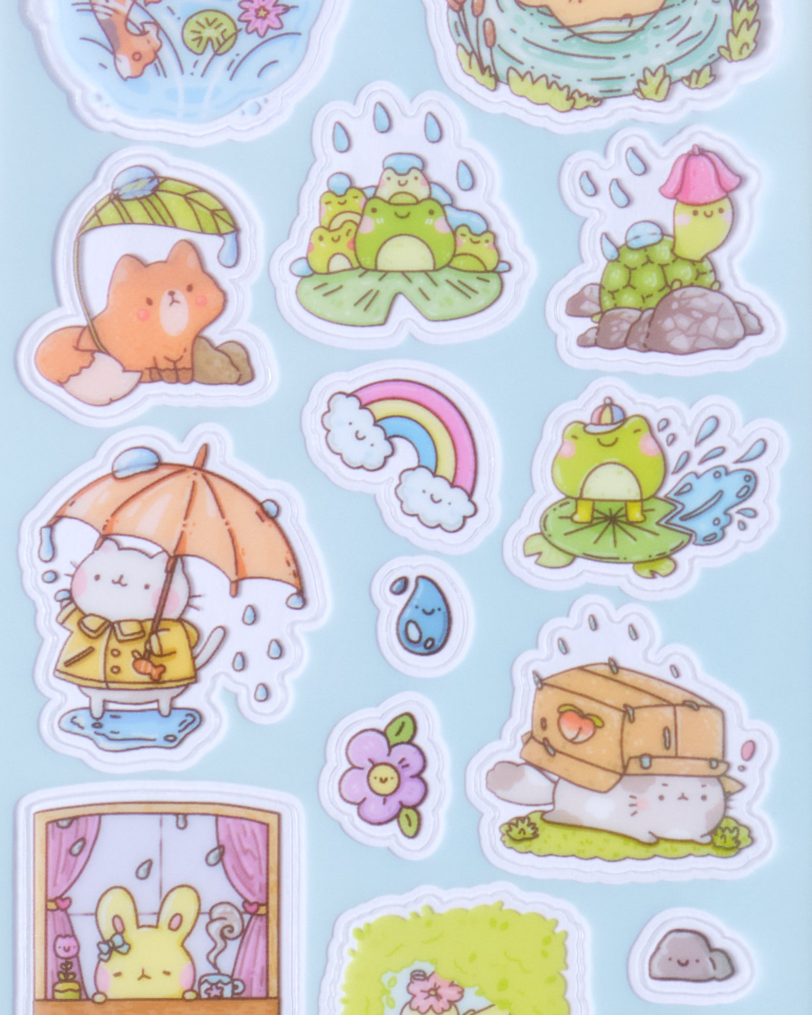 Rainy Days V Lyrics Sticker for Sale by NikitaSD