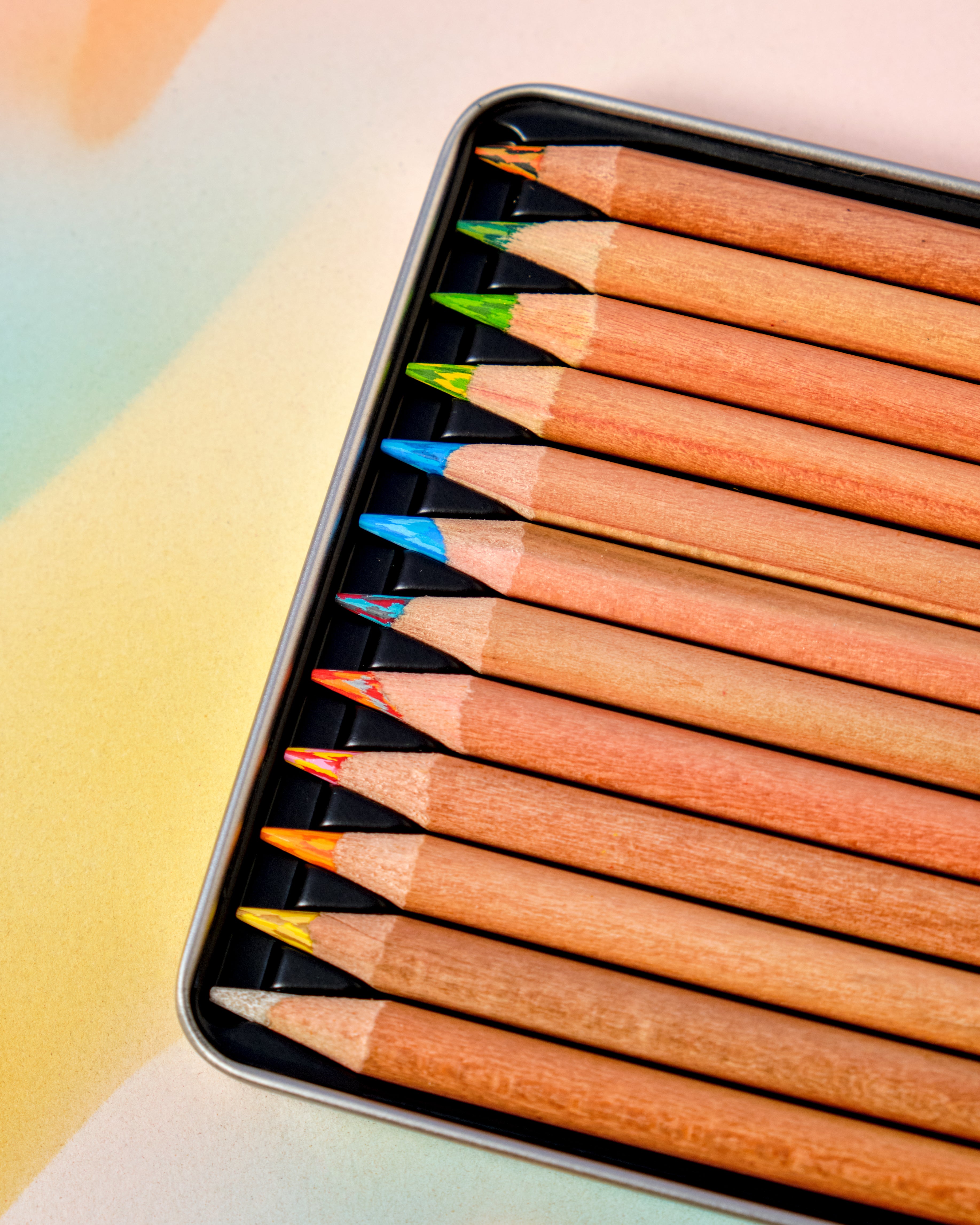 Koh-I-Noor Tri-Tone Color Pencils 12 Set