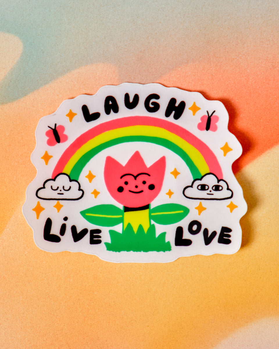 Live Laugh Luv Sticker – Crush