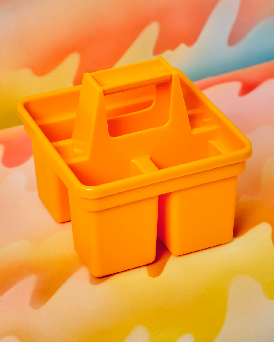 Small Storage Caddy - Yellow