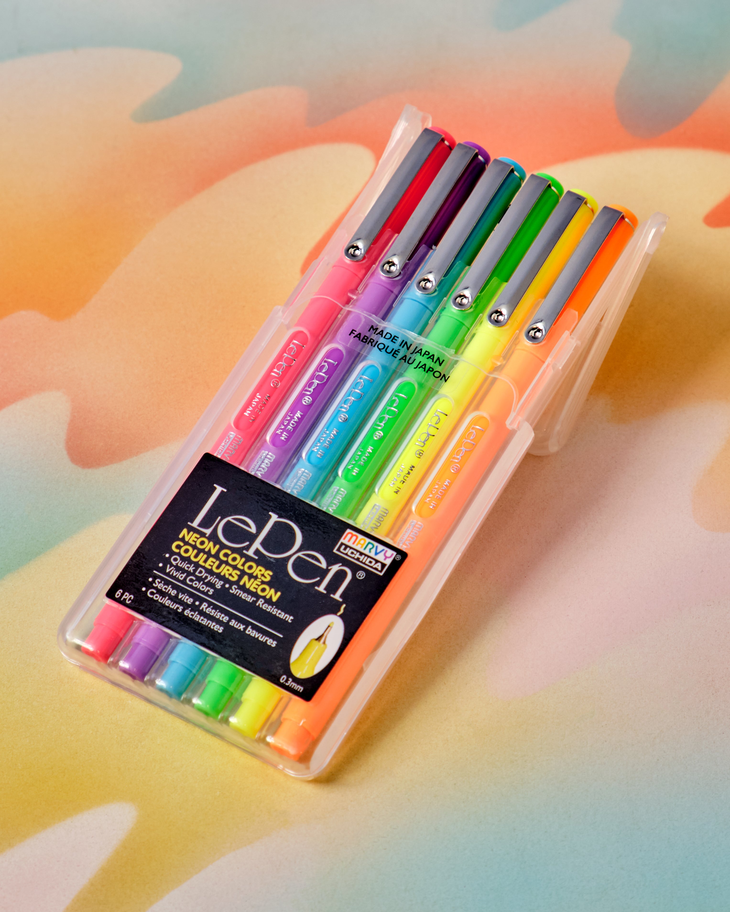 LePen Neon Color Set of 6 – Crush
