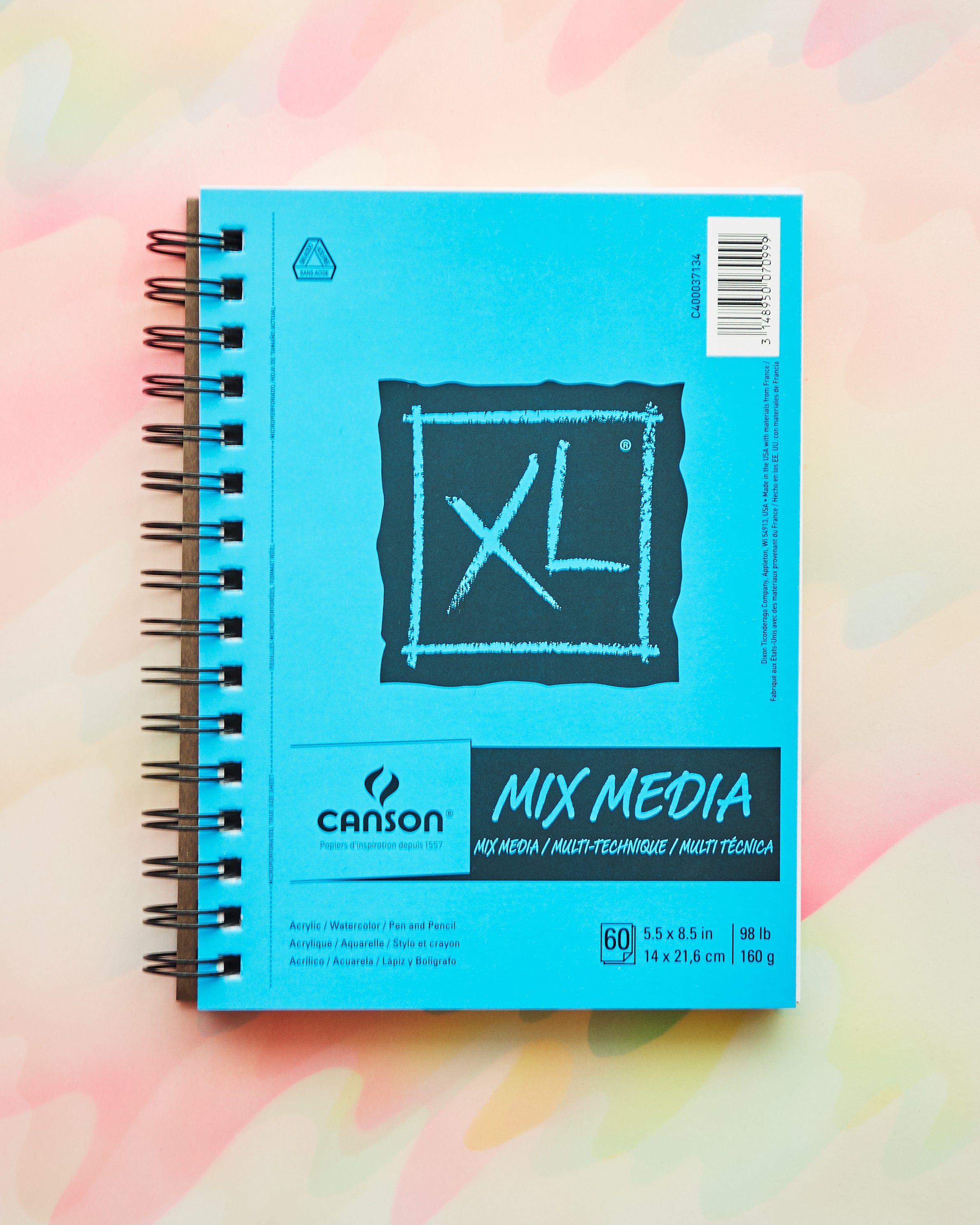 XL Mix Media Pad - 5.5x8.5 – Crush
