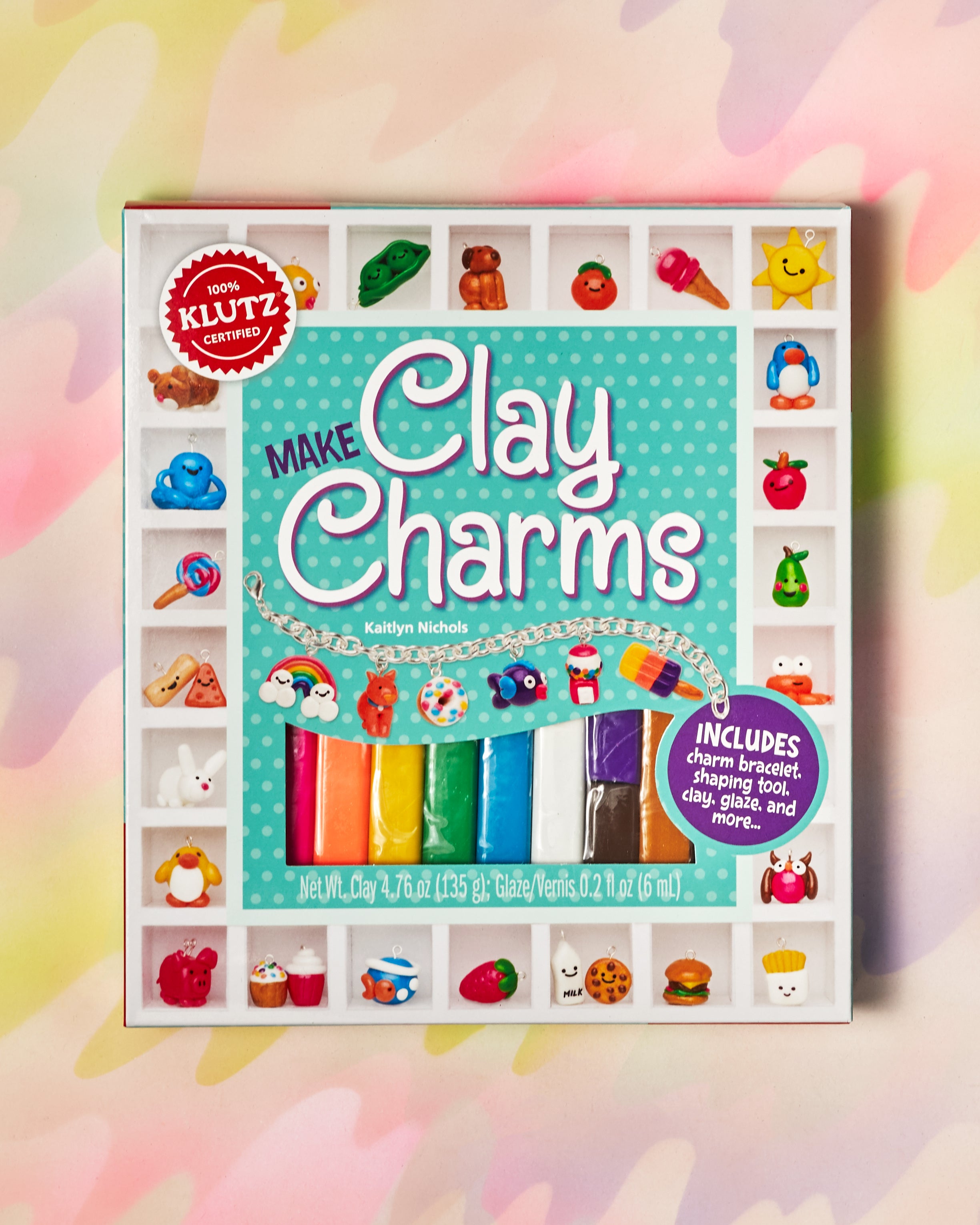 Klutz: DIY Clay Charm Making Kit, Ages 8+