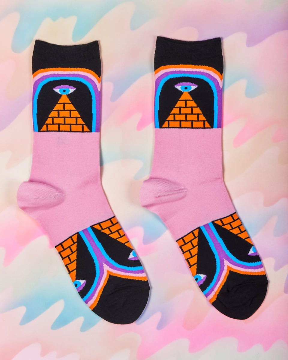 Pyramid Socks – Crush