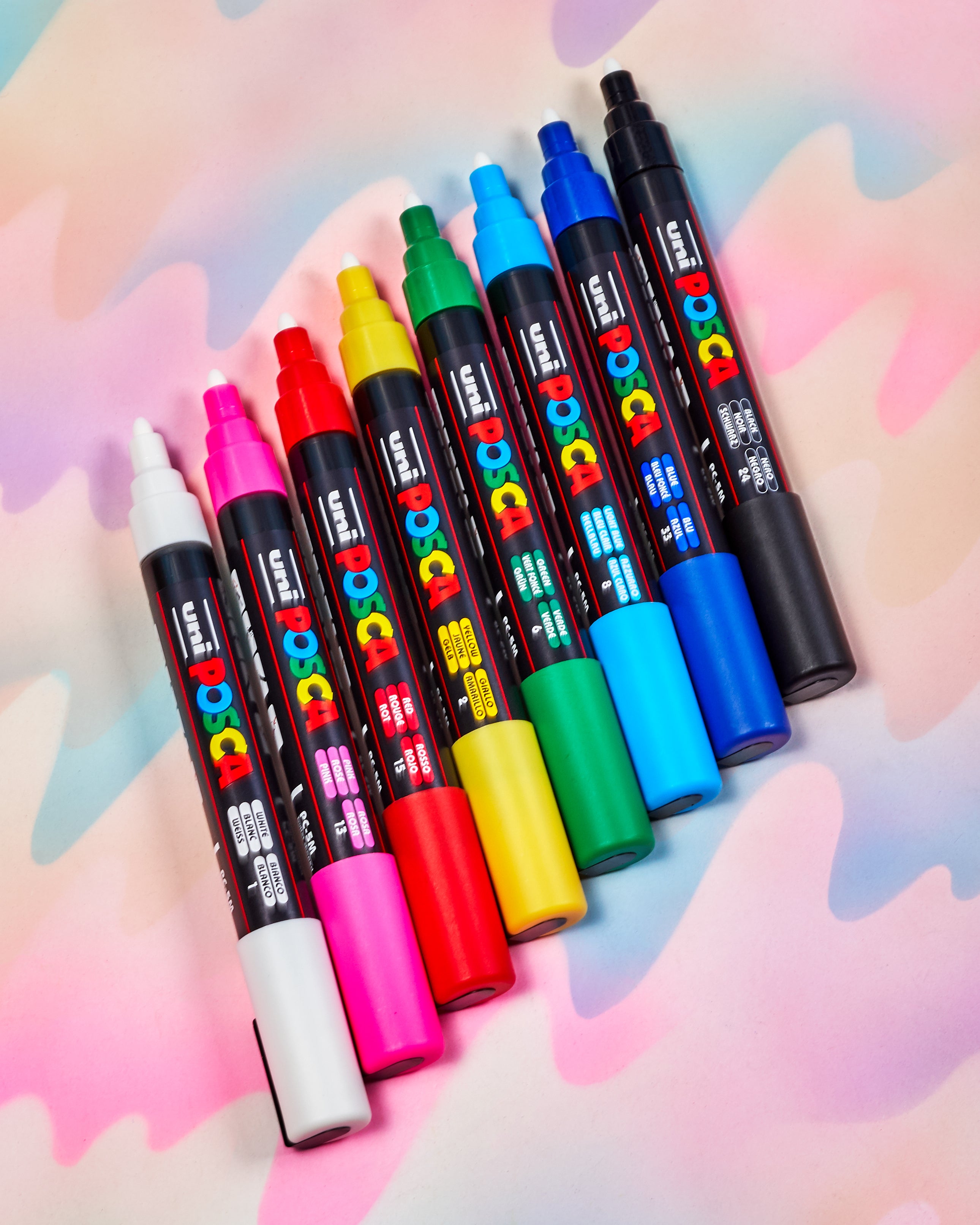 Posca 5M Paint Marker Set of 8 - Soft Colors – Crush