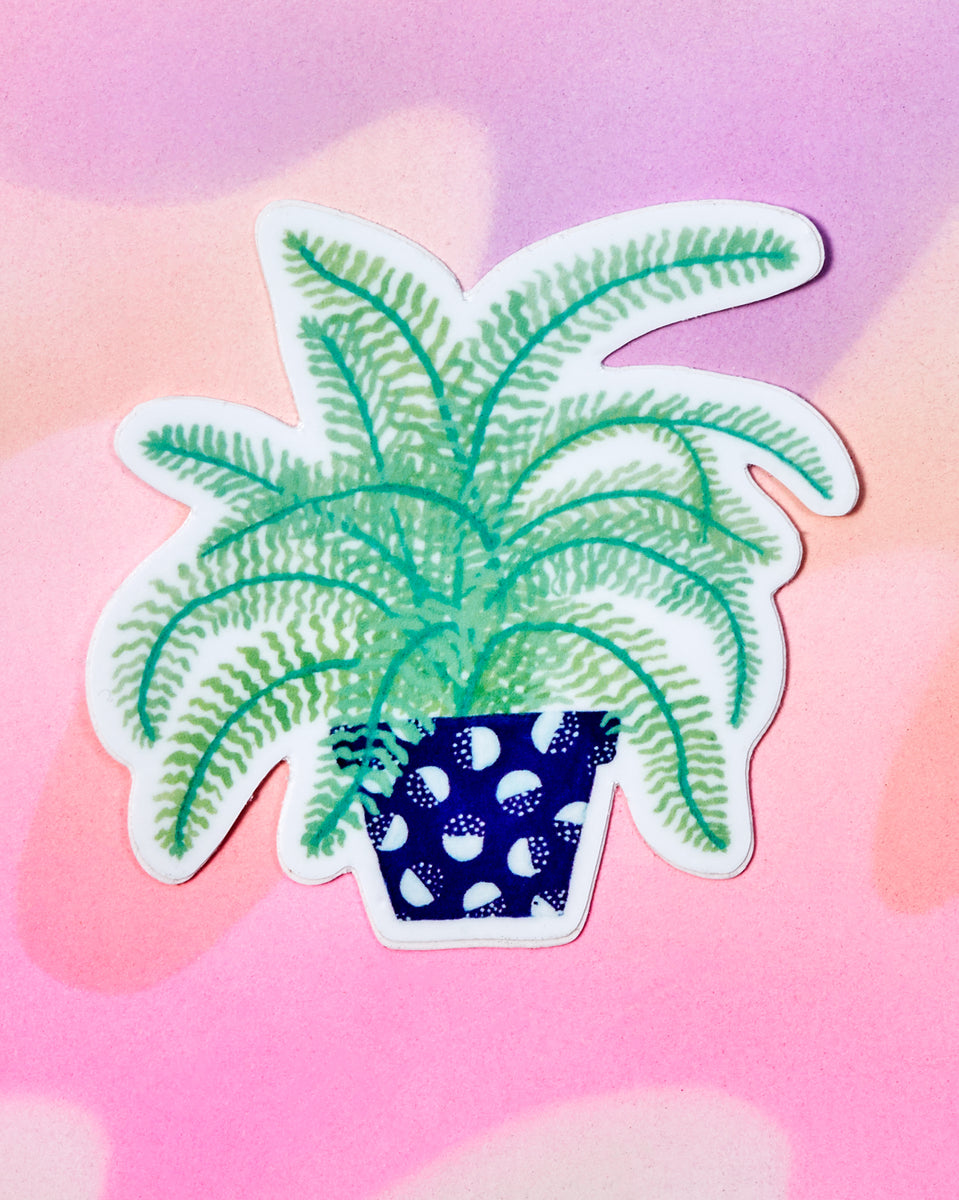 Fern Sticker – Crush