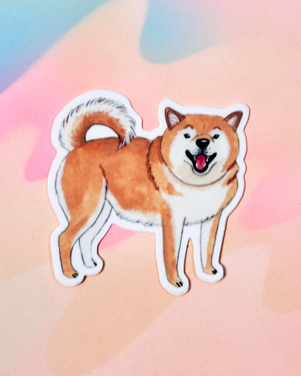 Shiba Inu Sticker – Crush