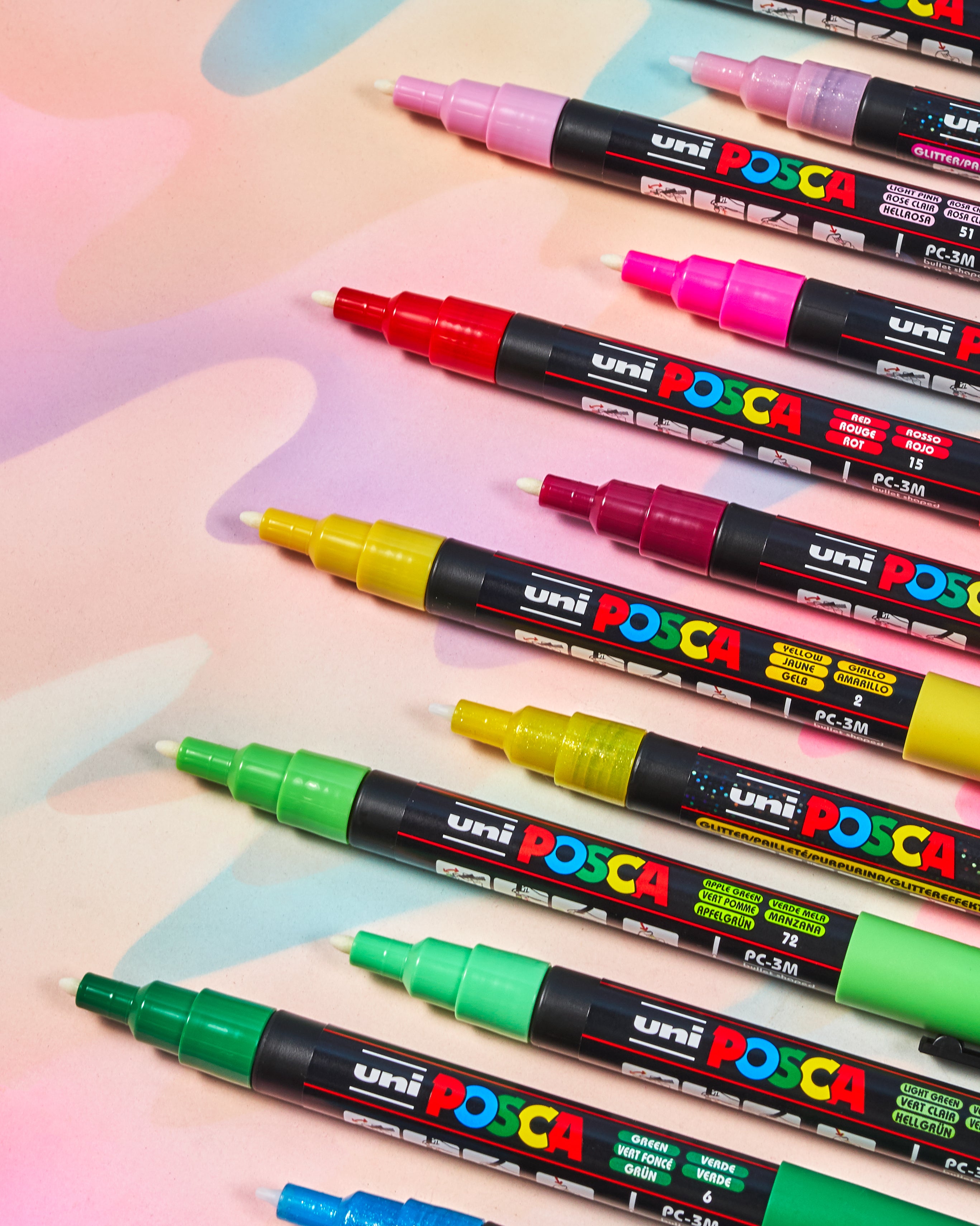 Uni Posca Marker Pens - New Edition 60 Pen Set - Senegal