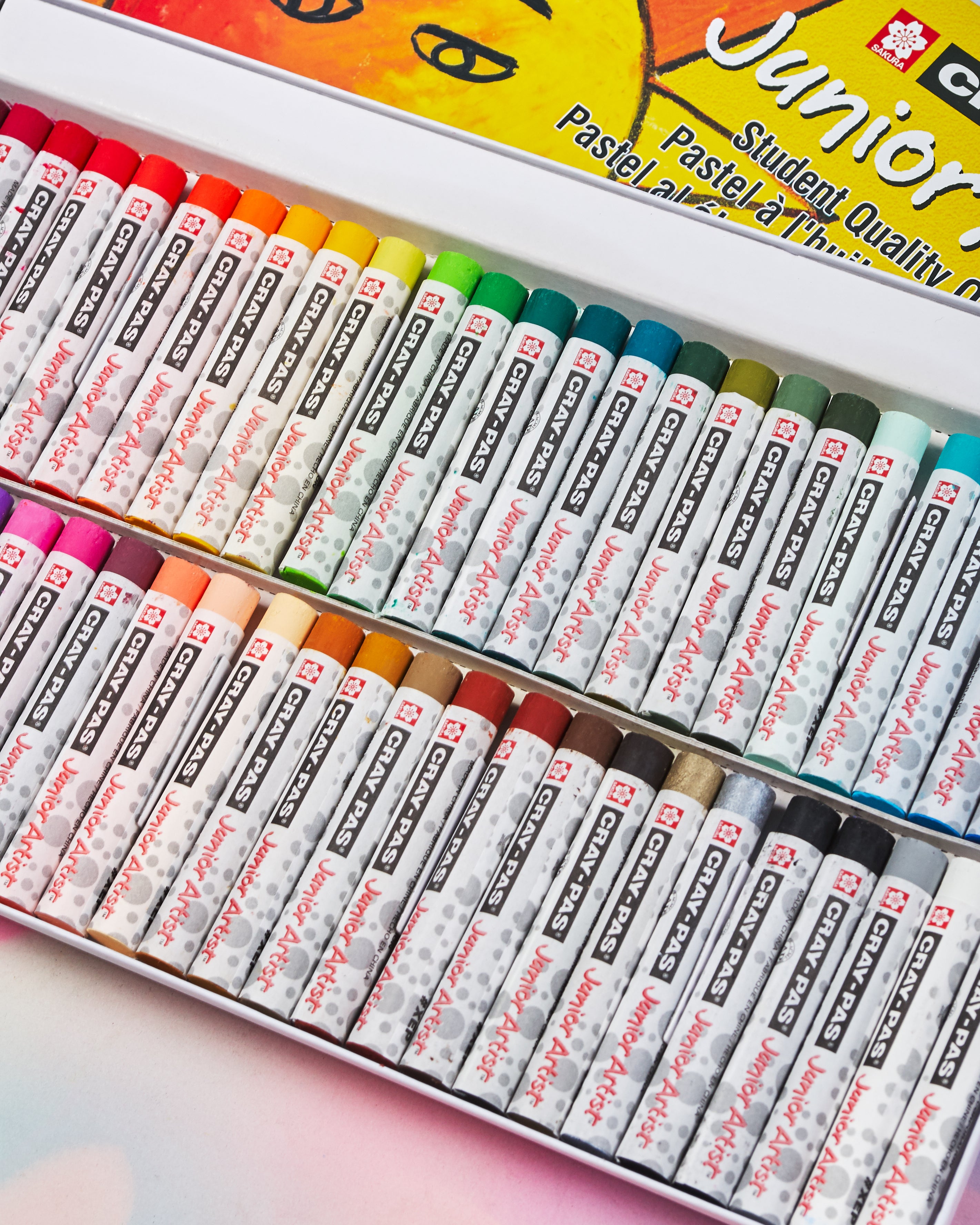 Sakura Craypas Junior Artist Oil Pastels, 25 Colors