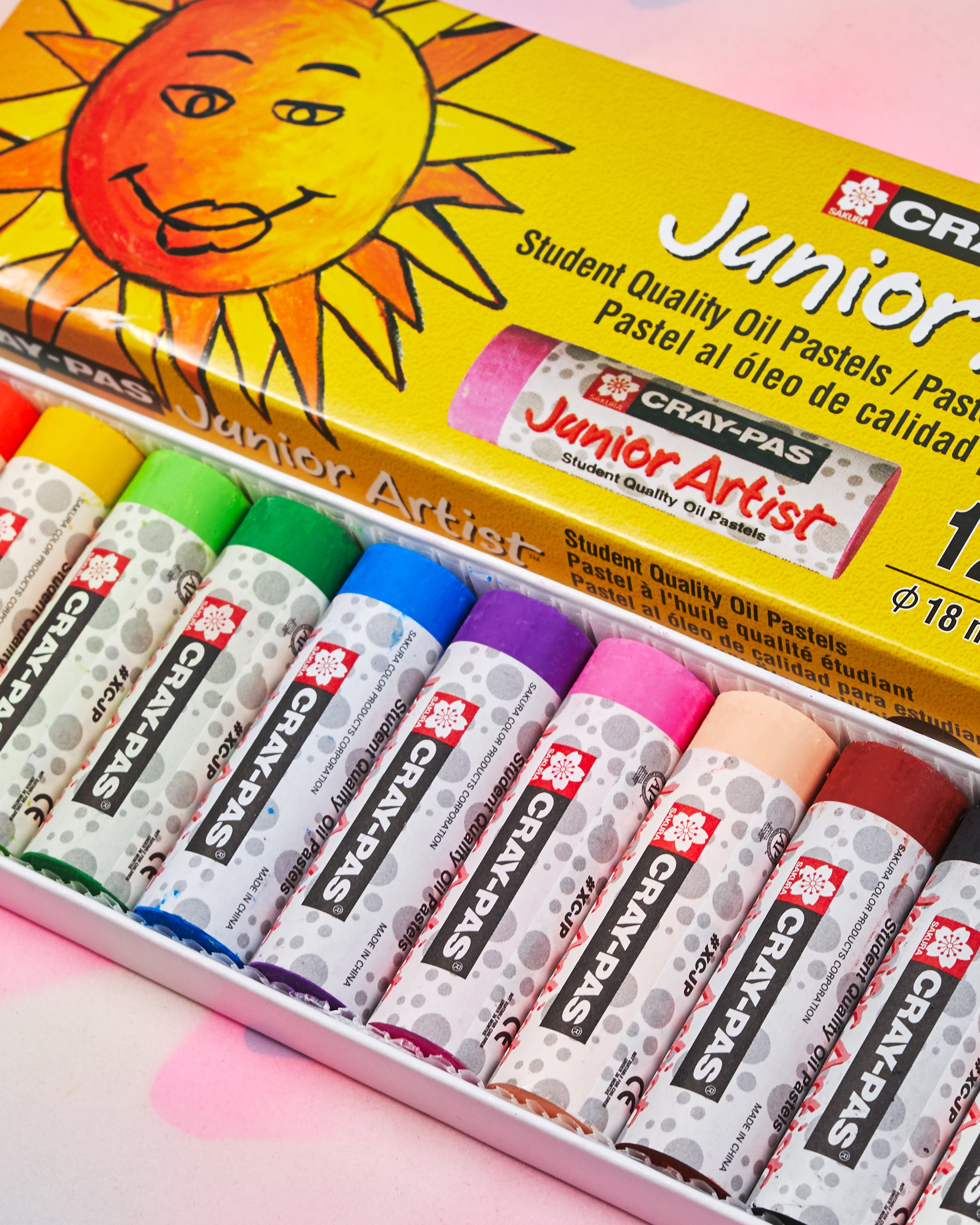 Cray-Pas Junior Artist Chubbies Oil Pastels Set of 12 – Crush