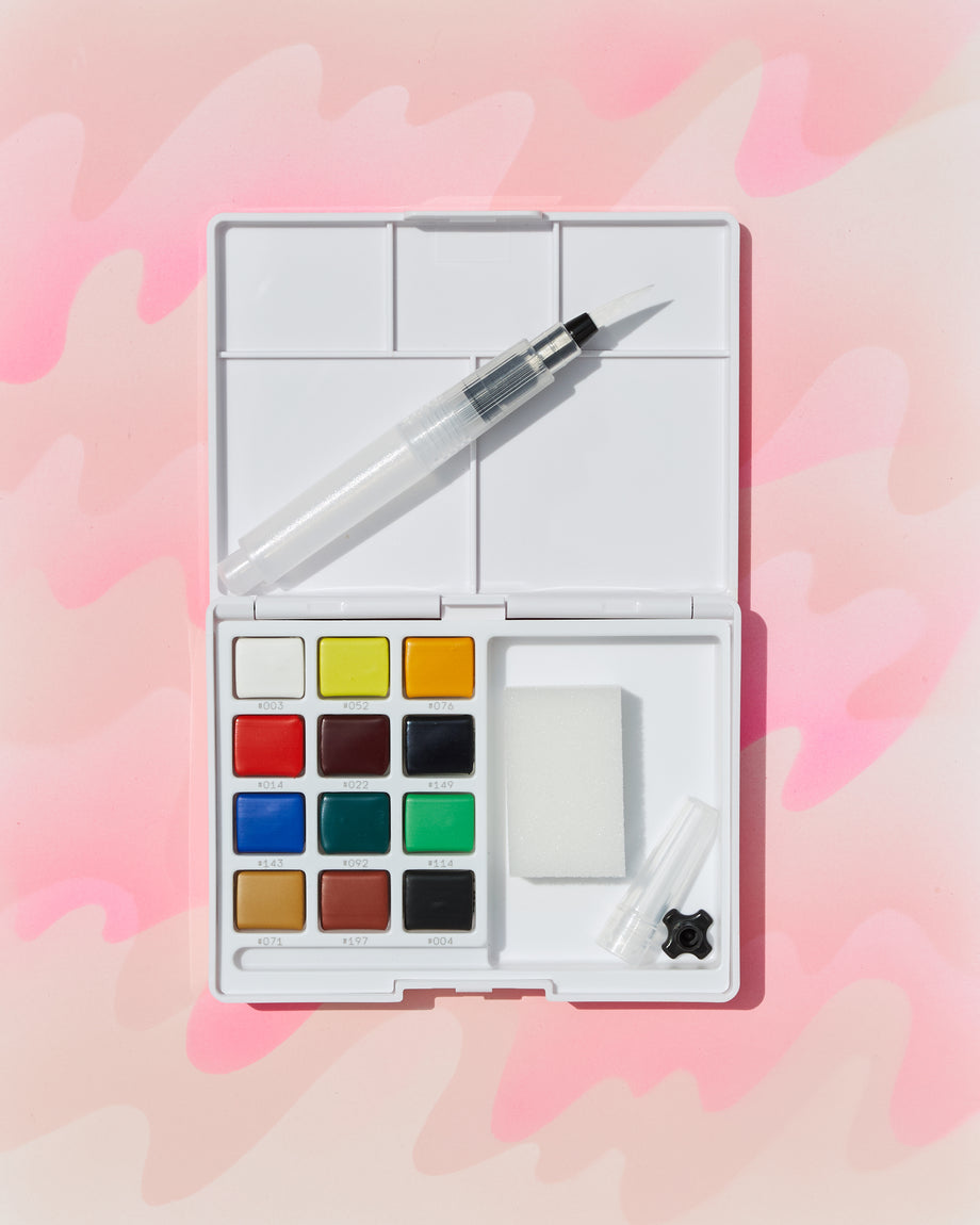 Sakura Koi Pan Watercolor Set – Crush