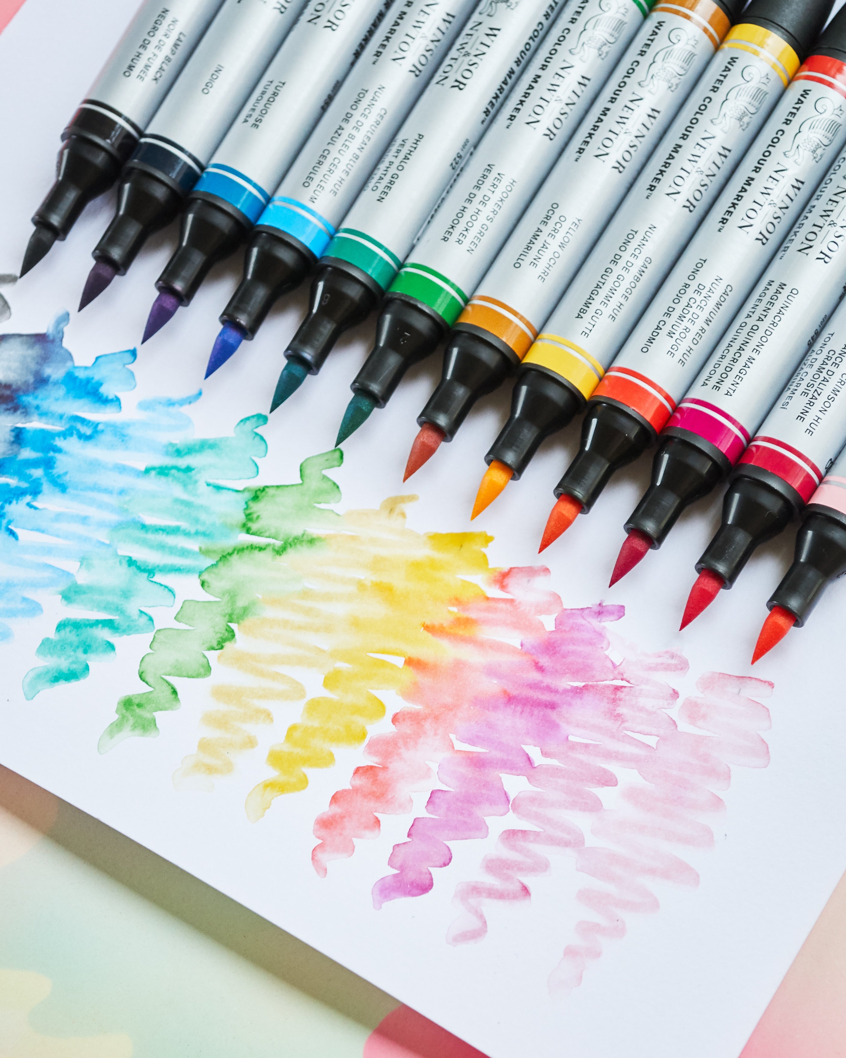 All about Watercolor Markers - FLAX art & design